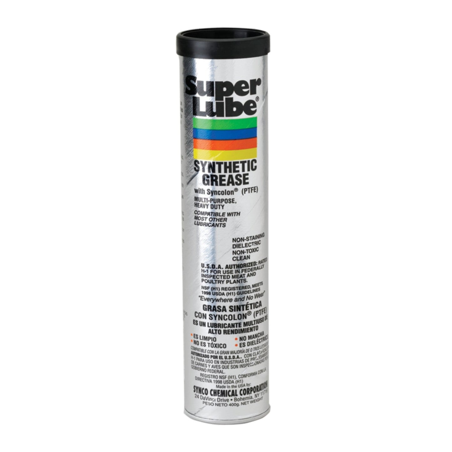 LOCTITE® LB SUPERLUBE, lubrifiant synthétique thixotrope multi-usages, cartouche standard de 400 g