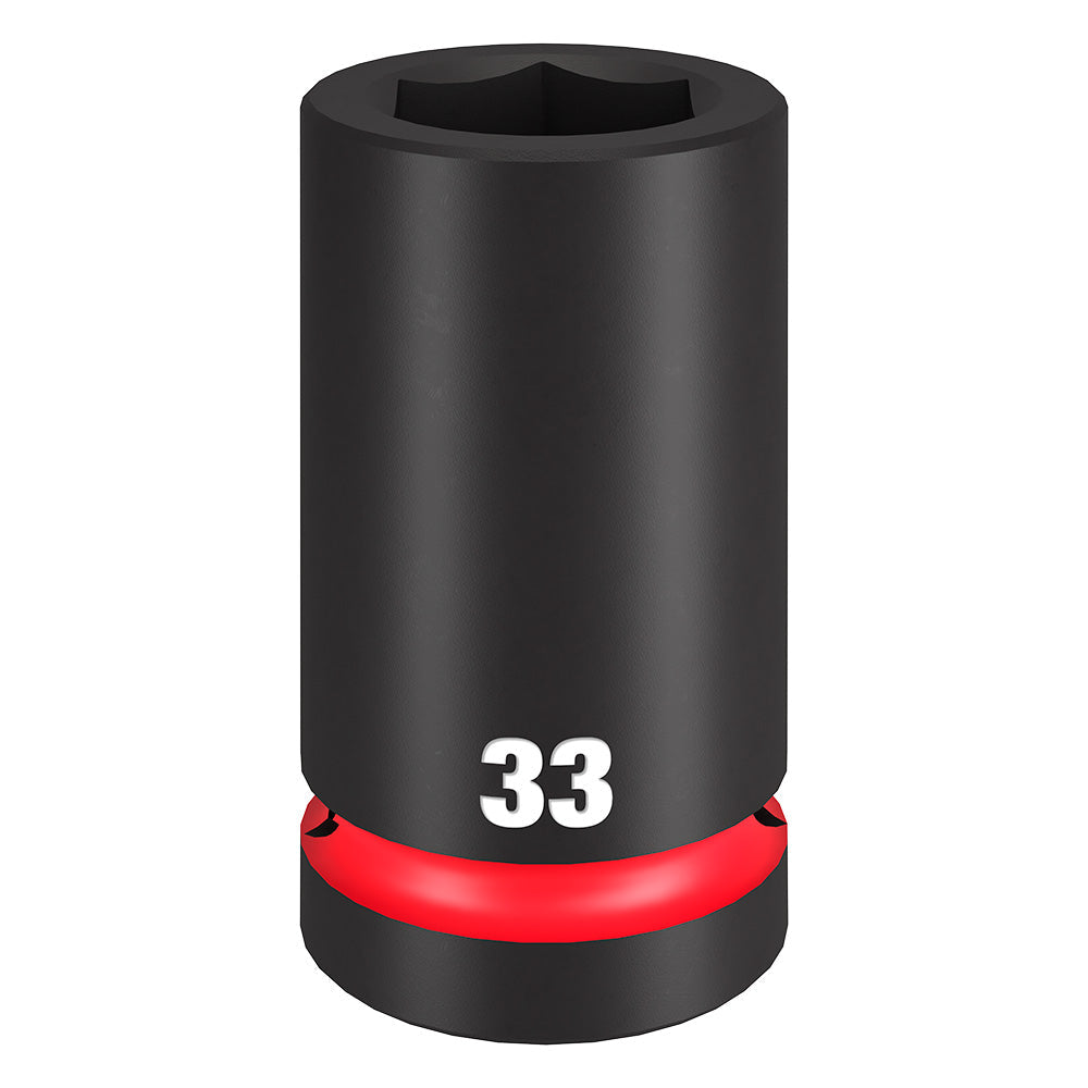 Shockwave Impact Duty™ 1" Drive 33mm Deep 6 Point Socket