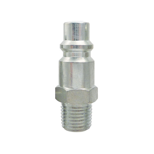 3/8 Industrial Steel Coupler Plug 3/8 (M) NPT