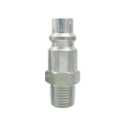 3/8 Industrial Steel Coupler Plug 1/2 (M) NPT