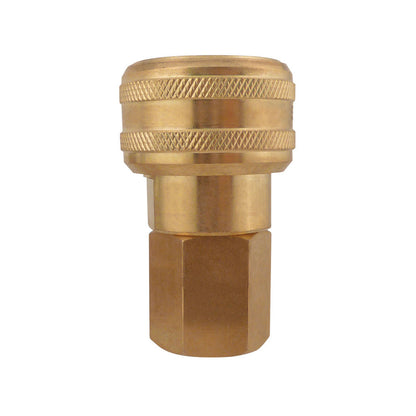 3/8 Industrial Brass Quick Coupler 1/2 (F) NPT, Automax Model