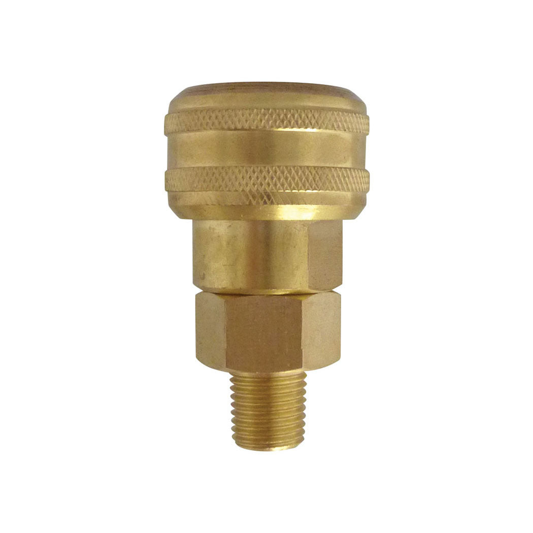 3/8 Industrial Brass Quick Coupler 3/8 (M) NPT, Automax Model