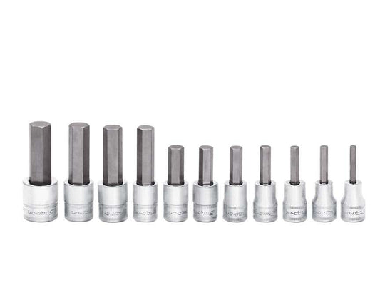 Allen Socket Set 4 to 14mm 3/8 Drive