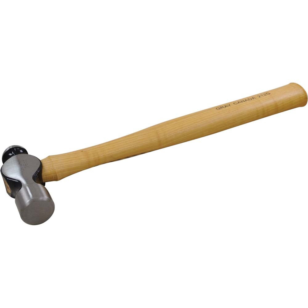 16 Oz. Ball Pein Hammer with Wooden Handle, Magna-flux Tested