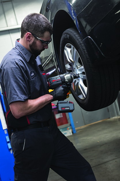 Cordless Impact Wrench Kit, 20V High Torque, 1/2 In, 1500 Ft-Lb, With 2 Batteries And Charger