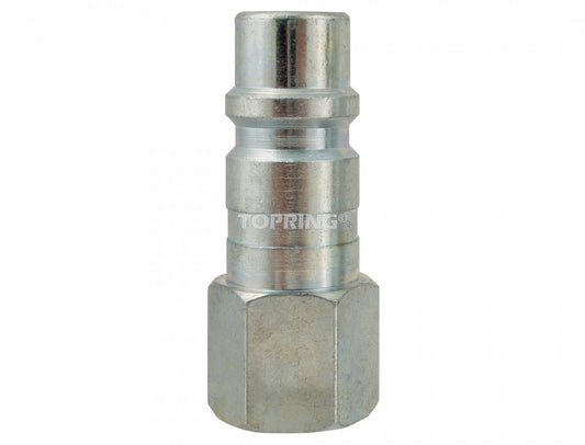 1/2 Industrial Steel Coupler Plug 1/2 (F) NPT