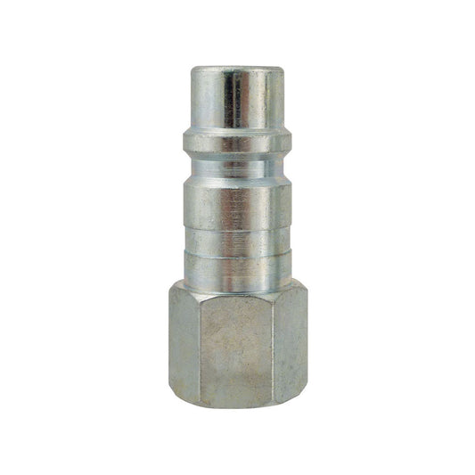 1/2 Industrial Steel Coupler Plug 3/4 (F) NPT