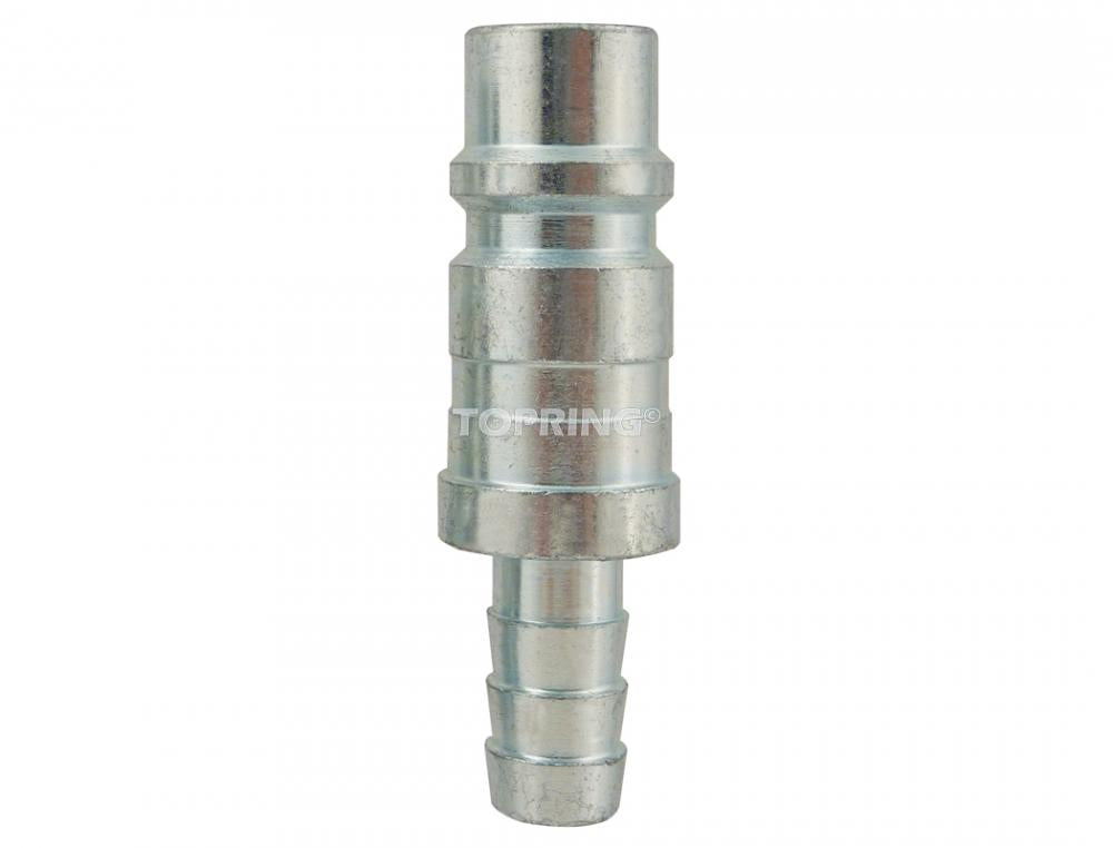 1/2 Industrial Steel Coupler Plug With 1/2 Hose Barb