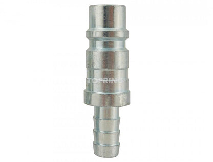 1/2 Industrial Steel Coupler Plug With 1/2 Hose Barb