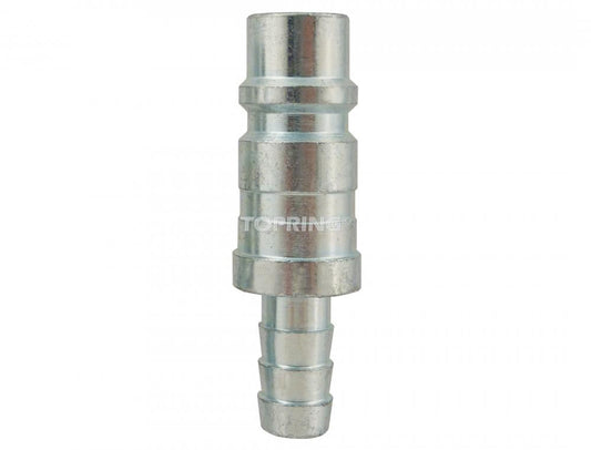 1/2 Industrial Steel Coupler Plug With 1/2 Hose Barb