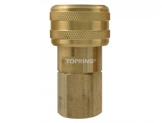 1/2 Industrial Brass Quick Coupler 1/2 (F) NPT, Automax Model