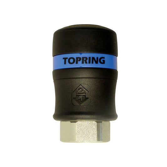1/2 Industrial Composite Quick Coupler 1/2 (F) NPT, Topquik Model