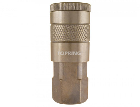 1/2 Industrial Steel Quick Coupler 3/8 (F) NPT, Maxquik Model