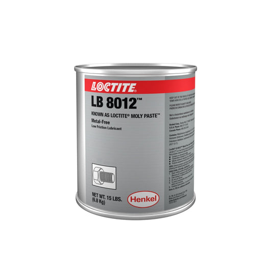 LOCTITE® LB 8012, lubrifiant antigrippant noir, sans métal, résistant à la charge statique, bidon de 15 lb