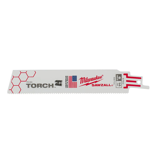 The Torch™ Sawzall® Blade 6" 14 Tpi 25/pk
