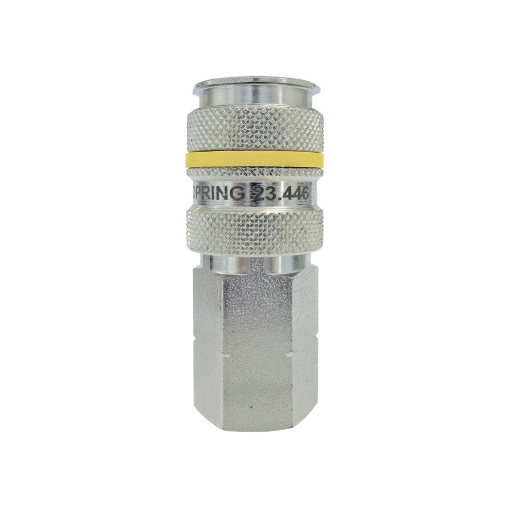 Raccord rapide en acier 1/4 Aro 210 1/4 (F) NPT, modèle Quiksilver Produit #:23.446C
