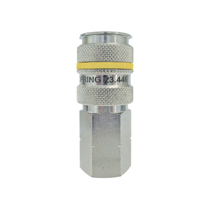 Raccord rapide en acier 1/4 Aro 210 1/4 (F) NPT, modèle Quiksilver Produit #:23.446C