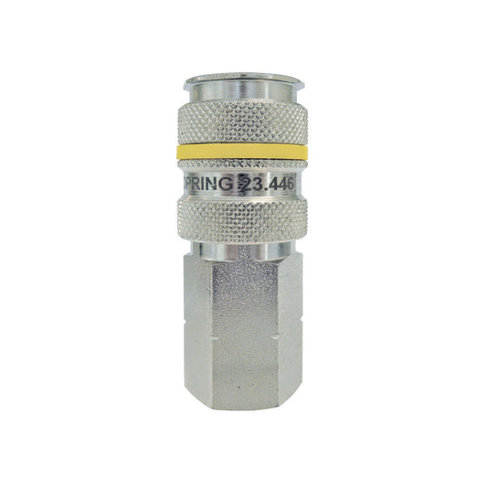 1/4 Aro 210 Steel Quick Coupler 1/4 (F) NPT, Quiksilver Model Product #:23.446C