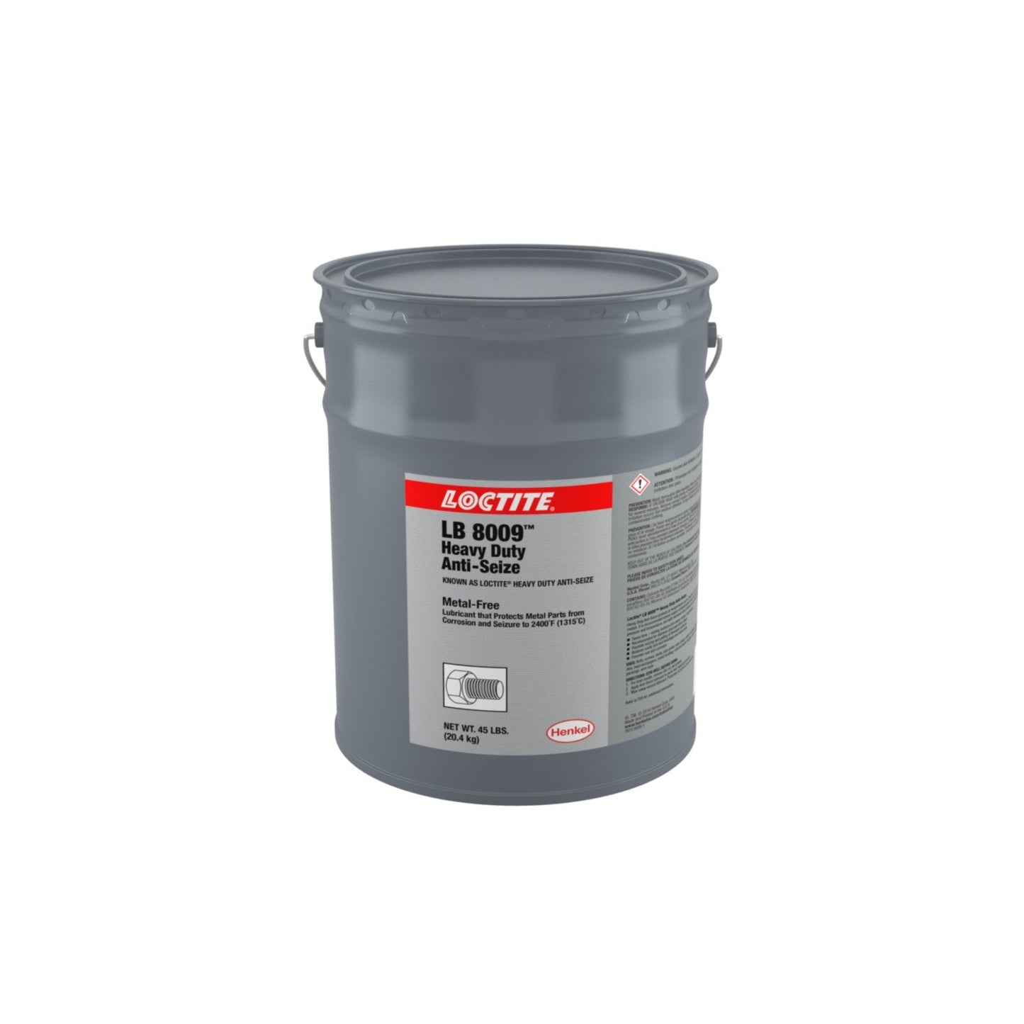LOCTITE® LB 8009, lubrifiant antigrippant sans métal, seau de 45 lb