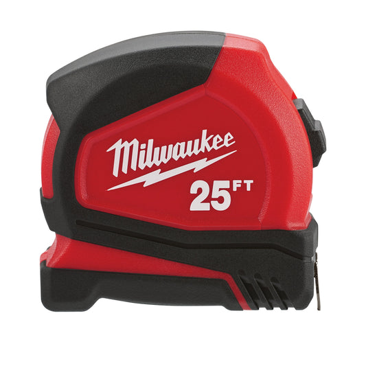 25 Ft. Compact Tape Measure 2 Pack