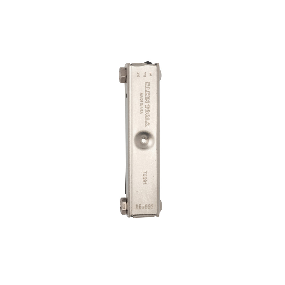 Folding Hex Key Set 9-Key SAE Sizes