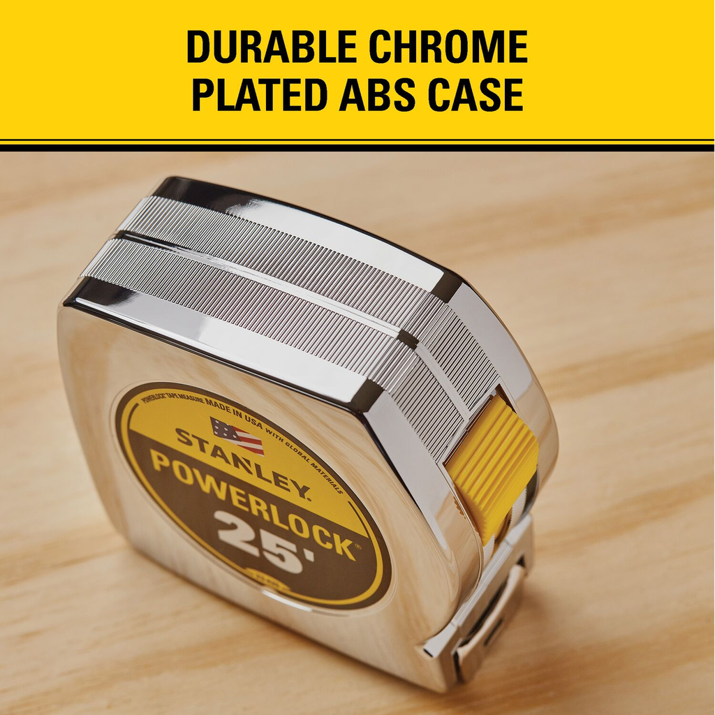 STANLEY 25 Ft PowerLock Tape Measure
