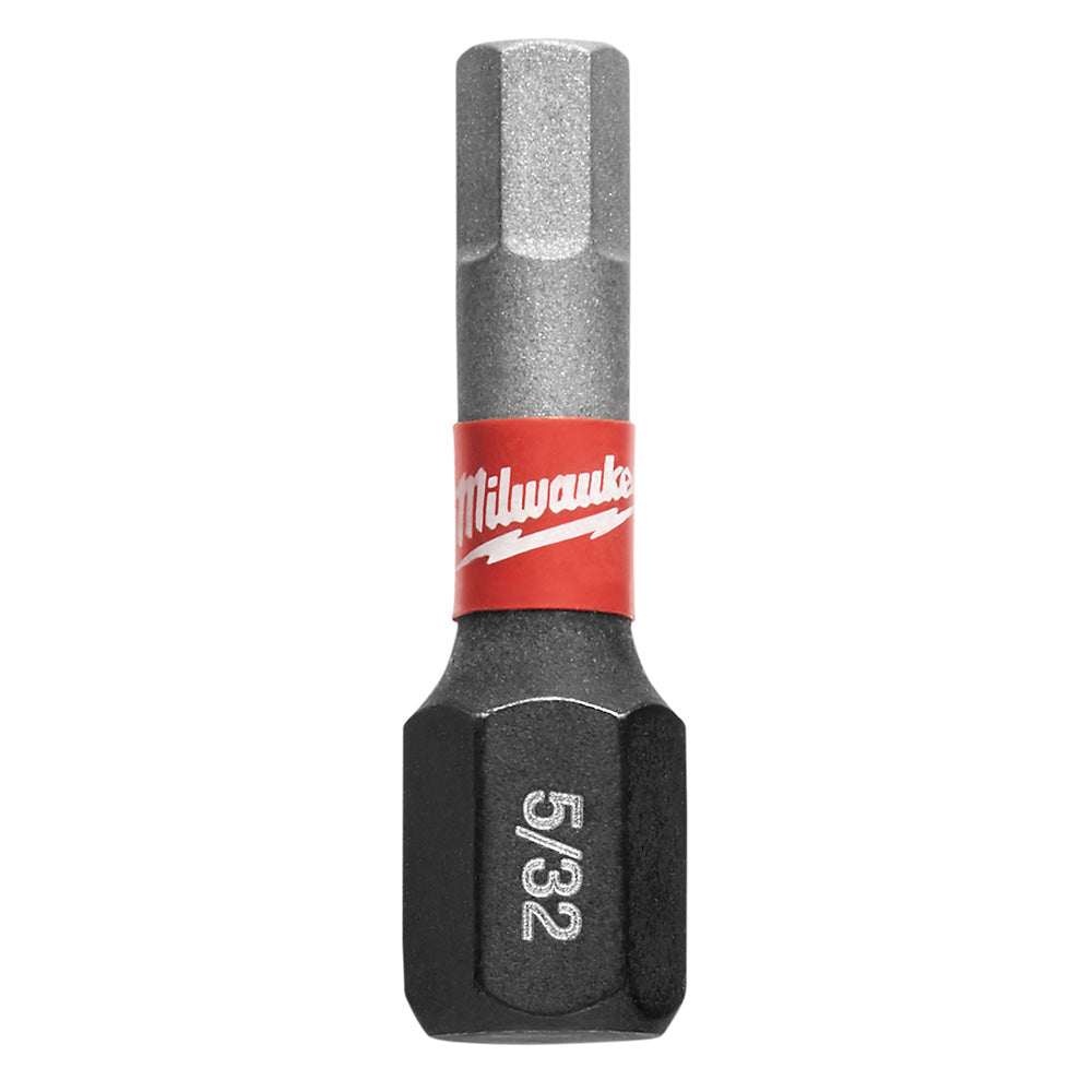Shockwave™ Impact Hex 5/32 In Insert Bit, 25/PK