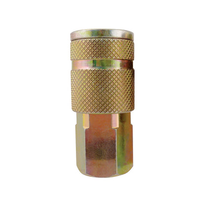 3/8 Truflate Steel Quick Coupler 1/2 (F) NPT, Maxquik Model