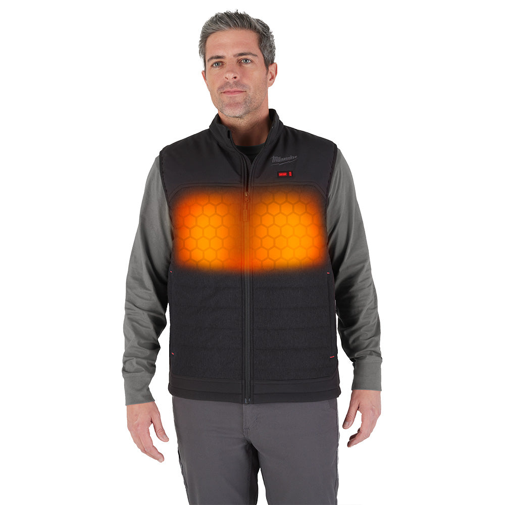 M12™ Heated Axis™ Vest Kit, Black, Sz:M