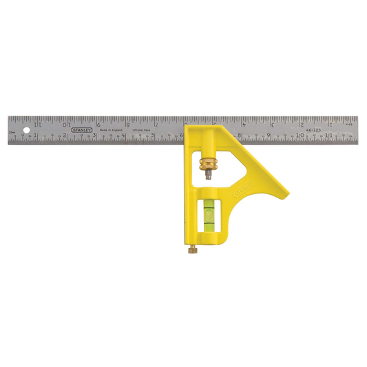 STANLEY Premium Die-Cast Handle Combination Square 12"