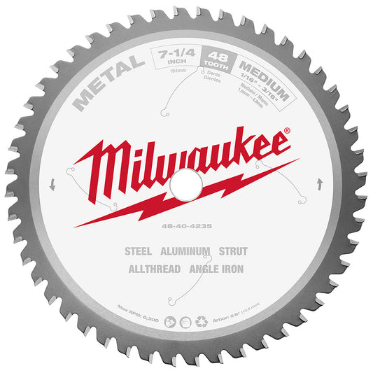 7-1/4 In Metal Cutting Circular Saw Blade