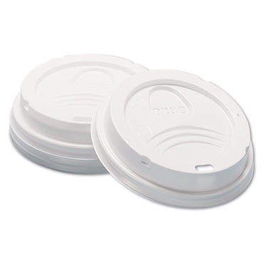 Couvercles dômes pour tasses à café chaudes de 227 ml, petits, D9538, paquet de 1 000