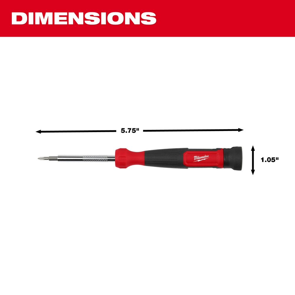 4-In-1 Precision Multi-Bit Screwdriver