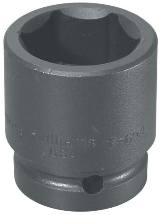 Drive 6-Point SAE 2-3/8" Impact Shallow Socket 1"