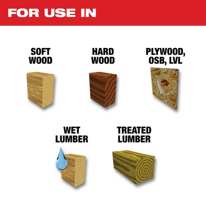 Framing Circular Saw Blade 7-1/4in 24T 25-Pack