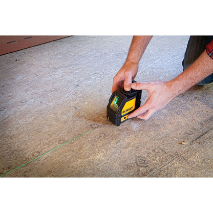 DEWALT Green Cross Line Laser, 165 ft Range