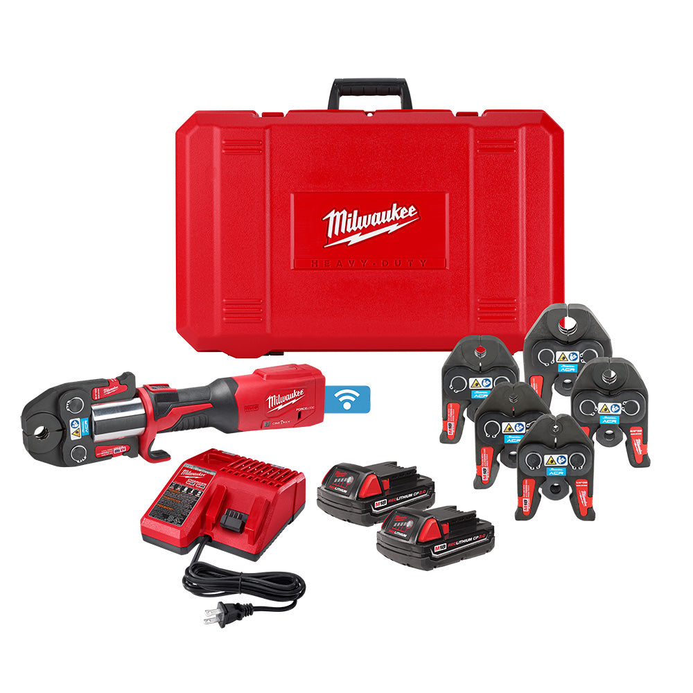 M18™ Force Logic™ Press Tool w/ One-key™ w/ 1/2"-2" Cts Jaws