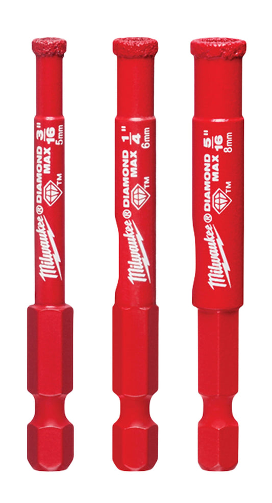 Diamond Max™ Diamond Grit Hole Saw 3 -piece Set