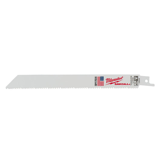Thin Kerf Sawzall® Blade 8" 8/12 Tpi 25/pk