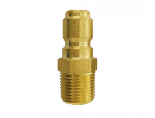 High Flow Brass Coupler Plug 1/4 (M) NPT
