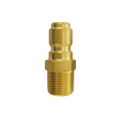High Flow Brass Coupler Plug 3/8 (M) NPT