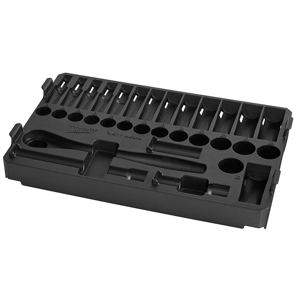 Packout™ 3/8 In 32 Pc. Ratchet And Socket Set in Metric Tray