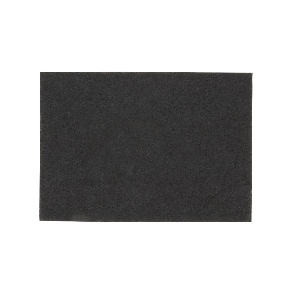 Tampon de décapage 3MMC, noir, 7200, 711 x 356 mm (28 x 14 po), 10/cs