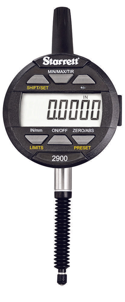 Indicateur numérique Protection IP67 Sortie SPC Plage 1"/25 mm Résolution 0,0005"/0,01 mm