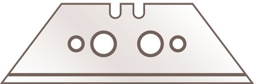 Lame de rechange trapezoidale paq/10