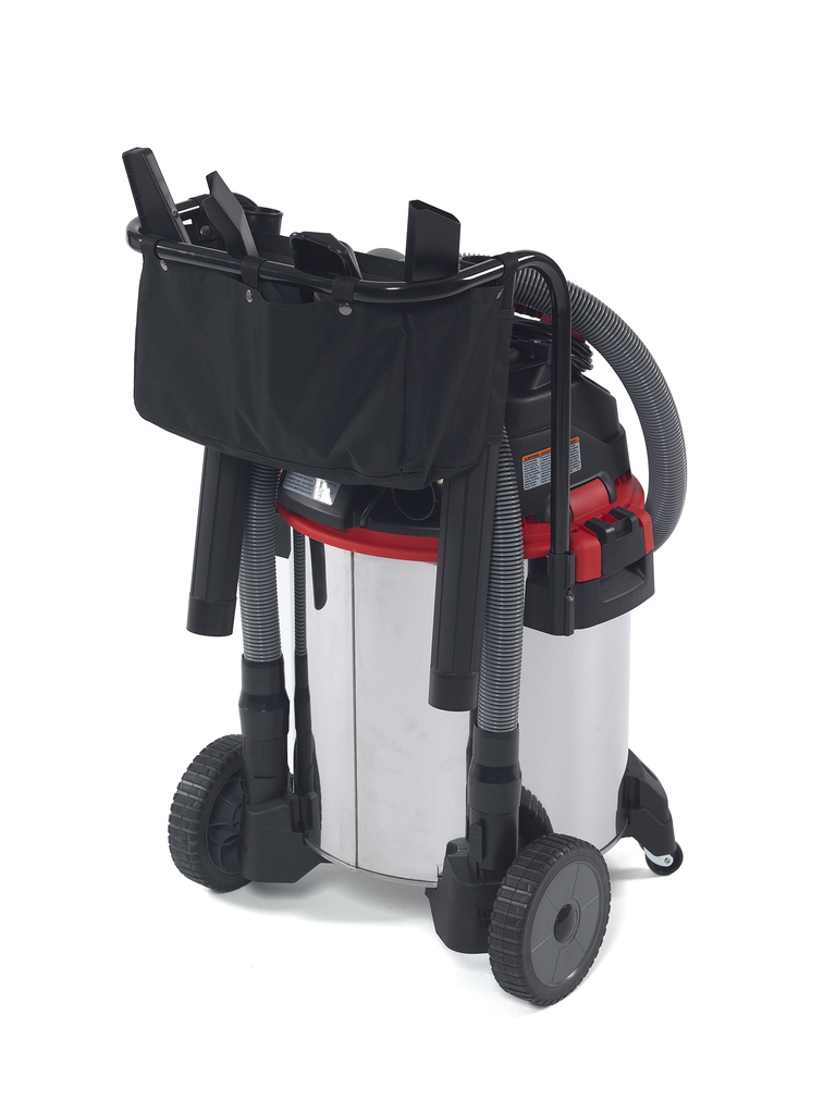 16 Gallon Stainless Steel Wet/Dry Vac With Cart 1610RV