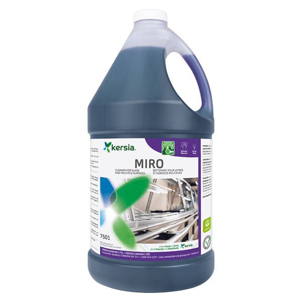 MIRO - Nettoyant pour vitres concentré, 7501, 3,8 L