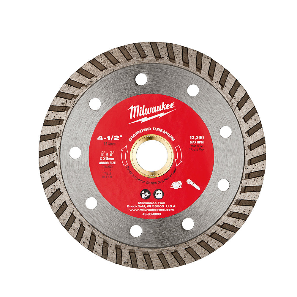 Diamond Premium Turbo 4-1/2" Blade
