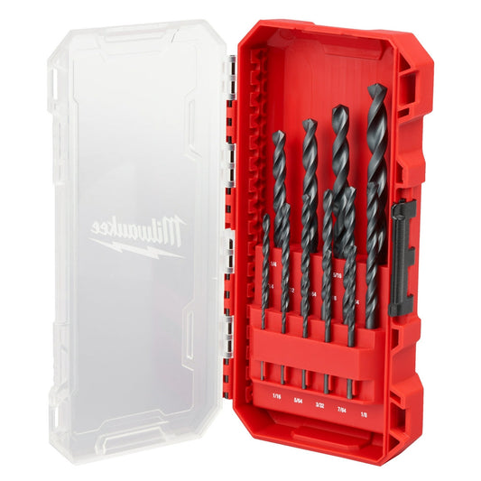 Thunderbolt® Black Oxide Drill Bit Set – 15pc