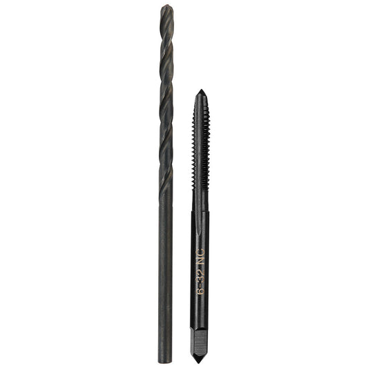 6-32 nc Straight Flute Plug Tap & #36 Drill Bit